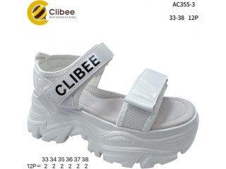 Босоніжки дитячі Clibee AC355-3 white 33-38