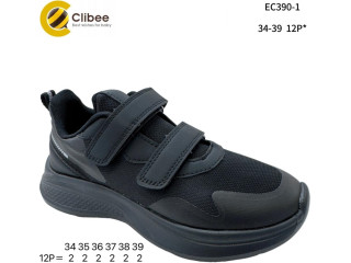 Кроссовки Clibee EC390-2 black-grey 34-39