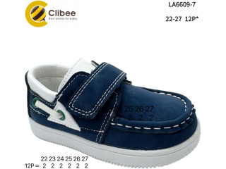 Мокасини дитячі Clibee LA6609-7 blue-green 22-27