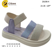 Босоніжки дитячі Clibee ZA198-4 orange-purple 21-26