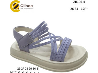 Босоніжки дитячі Clibee ZB196-4 purple 26-31