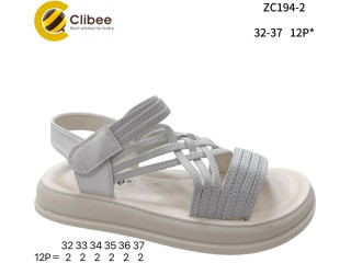 Босоніжки дитячі Clibee ZC194-2 white 32-37
