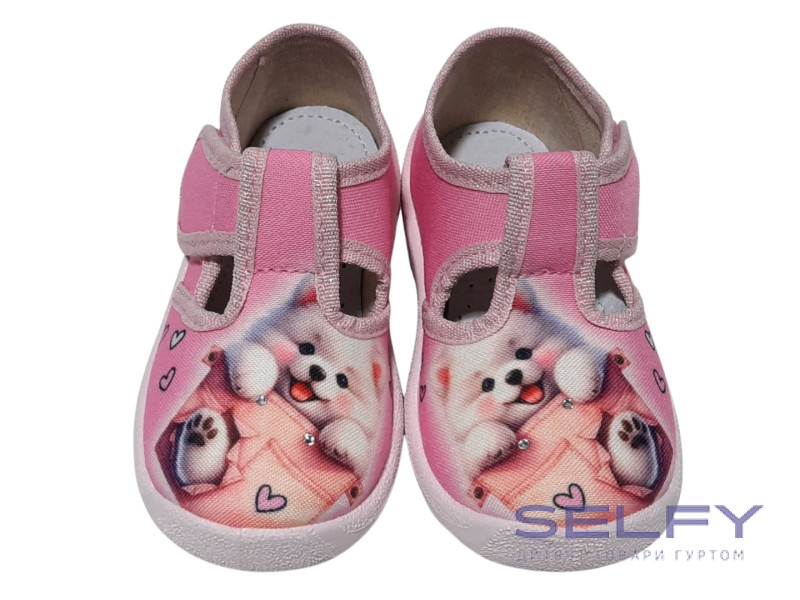 Даша 21-27 розовая, пудровая подошва, cute dog, Фото 3