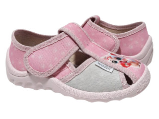 Маша 21-27 рожева, пудра підошва, cute cat