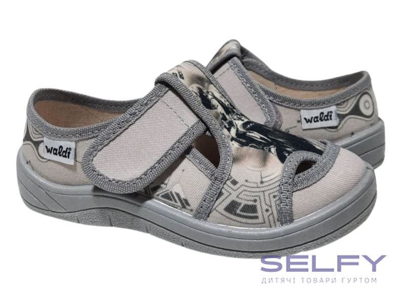 Миша 24-30 серый, серая подошва, мотоциклист, Фото 1