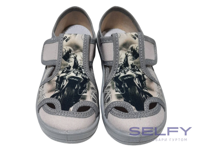 Миша 24-30 серый, серая подошва, мотоциклист, Фото 3