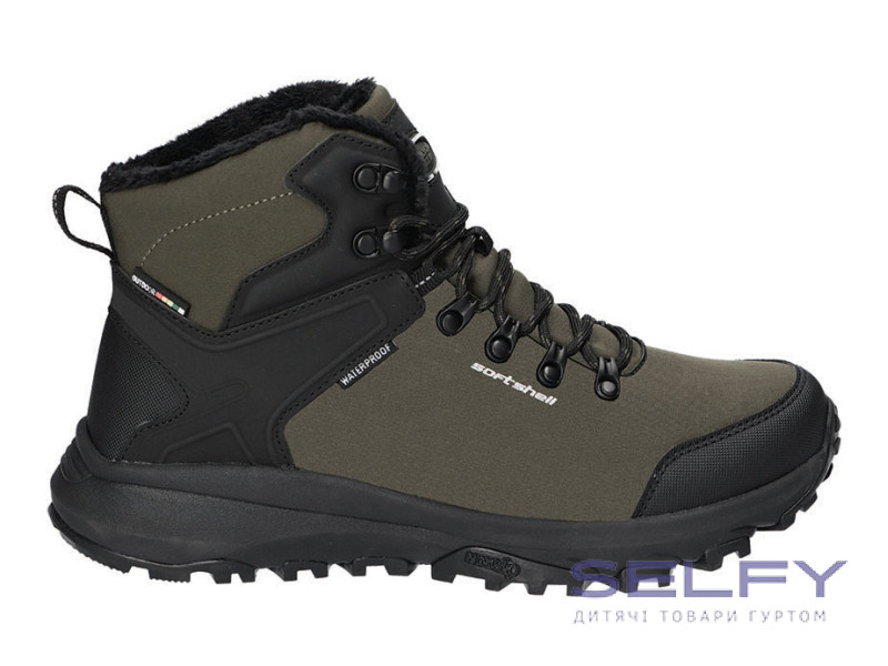 Термочеревики SOFTSHELL American Club HL 144/24 хакі 40-43 по-розмірно, Фото 1