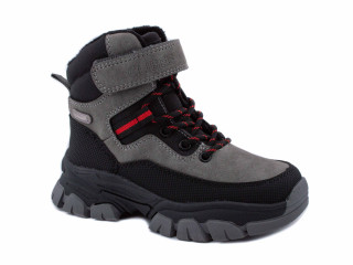 Черевики зимові дитячі Clibee HB256 grey-black 26-31 по-розмірно