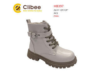 Черевики зимові дитячі Clibee HB397 rice 26-31 по-розмірно