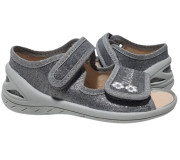 Ева 24-30 серая, серая подрошка, цветы