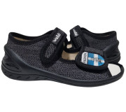 Адам 23-30 чорний, чорна підошва, fashion