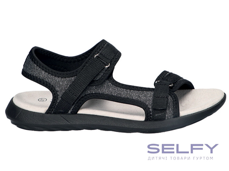 Босоніжки підліткові American Club RL 120/23 чорний 36-41 (332/23), Фото 1