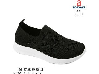 Кросівки дитячі Apawwa Z31 black 26-31