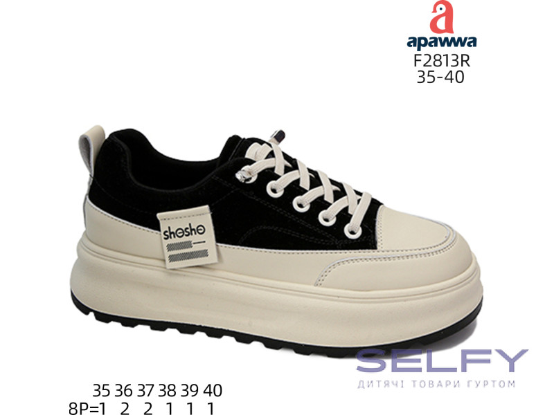 Кросівки ShoSho F2813R black 35-40, Фото 1