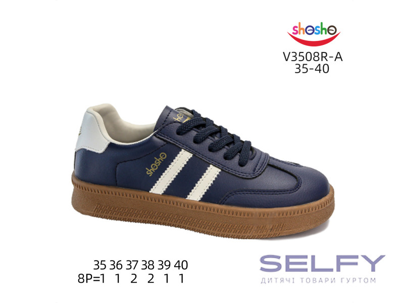 Кроссовки ShoSho V3508R-A navy 35-40, Фото 1