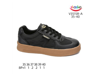 Кроссовки ShoSho V3515R-A black 35-40