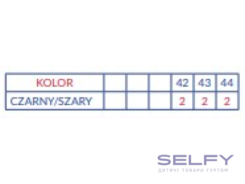 Кросівки American Club AA 49 чорно-сірий 42-44 (741/25), Фото 3