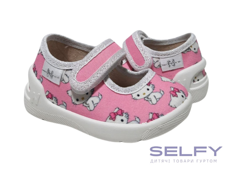 Ketty 18-25 розовая, котики, Natur по-размерно, Фото 1