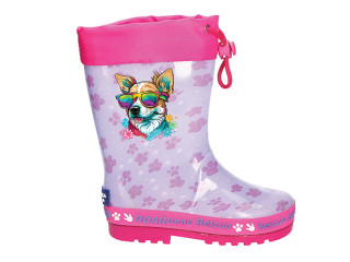 Резинові черевики American Club KAL 25/24 бузковий 26-30 (784/25)