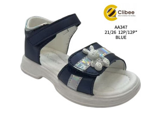 Босоніжки дитячі Clibee AA347 navy-white 21-26