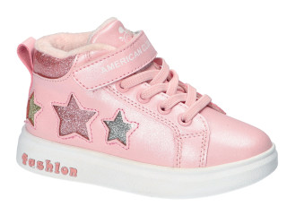 Ботинки American Club BD 26/22 розовый 27-31