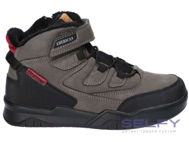 Черевики American Club ES 167/24 сірий 27-31 (872/25), Фото 1