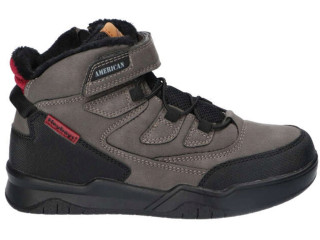 Ботинки American Club ES 167/24 серый 27-31 (872/25)