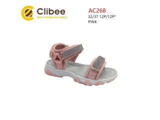 Босоніжки дитячі Clibee AC268 pink 32-37
