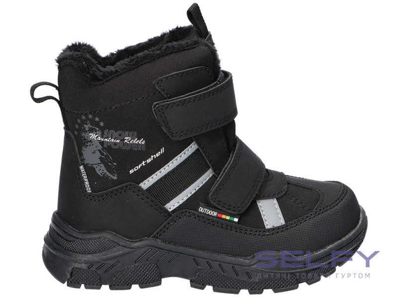 Термбрюшки SOFTSHELL American Club HL 202 черный 27-31 (1007/25), Фото 1