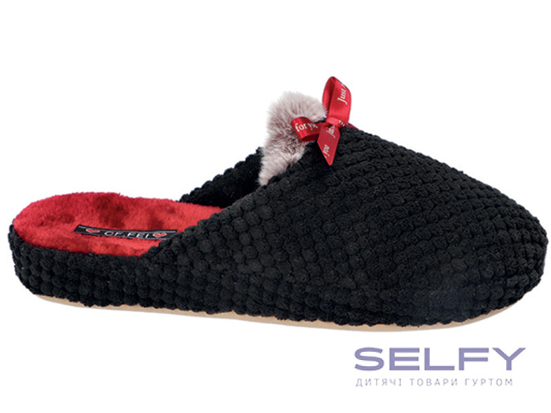 Тапочки домашні American Club SL 13/23 чорний 37-41 (1018/25), Фото 1