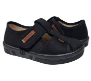 Pitter 26-32 чорний, чорна підошва