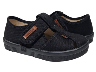 Pitter 26-32 чорний, чорна підошва