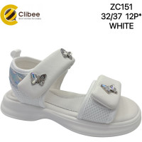 Босоніжки дитячі Clibee ZC151 white 32-37 по- розмірно