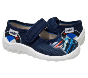 Денис 21-27 синій, синя машина по-розмірно