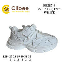 Кросівки дитячі Clibee EB387-3 white 27-32