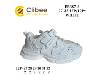 Кросівки дитячі Clibee EB387-3 white 27-32