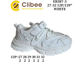 Кросівки дитячі Clibee EB387 white 27-32
