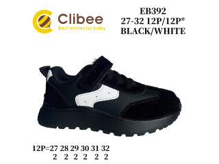 Кросівки дитячі Clibee EB392 black-white 27-32
