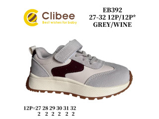 Кросівки дитячі Clibee EB392 grey-wine 27-32
