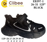 Кросівки дитячі Clibee EB397 black 26-31