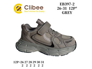 Кросівки дитячі Clibee EB397-2 grey 26-31