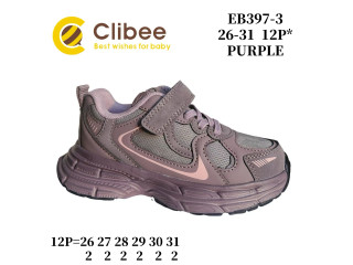 Кросівки дитячі Clibee EB397-3 purple 26-31