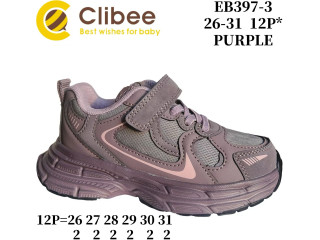 Кросівки дитячі Clibee EB397 purple 26-31