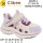 Кроссовки детские Clibee EB398 beige-purple 27-32
