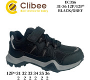 Кросівки дитячі Clibee EC356 black-grey 31-36