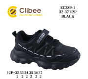 Кросівки дитячі Clibee EC389-1 black 32-37