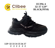 Кросівки дитячі Clibee EC396-4 black-pink 32-37