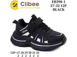 Кроссовки детские Clibee EB398 black 27-32