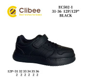 Кросівки дитячі Clibee EC502-1 black 31-36