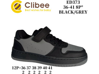 Кросівки Clibee ED373 black-grey 36-41